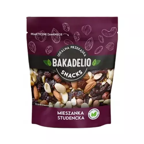 Bakadelio Snacks Mieszanka Studencka 180g