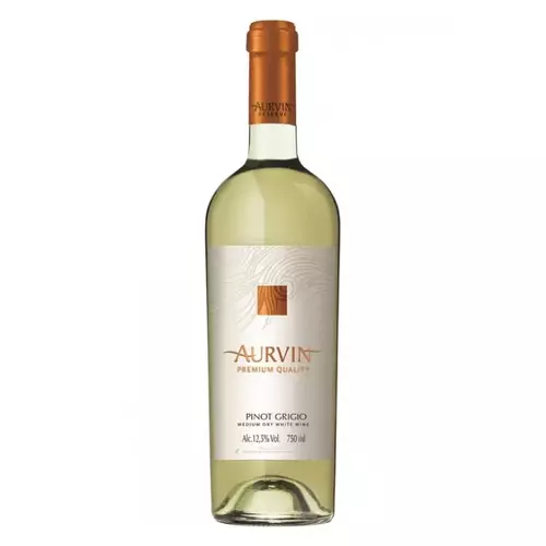 Aurvin Pinot Grigo Białe Półwytrawne 0.75l