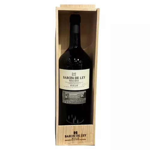 Baron De Ley Reserva Magnum Wooden Box Doca Rioja 2019 1,5l