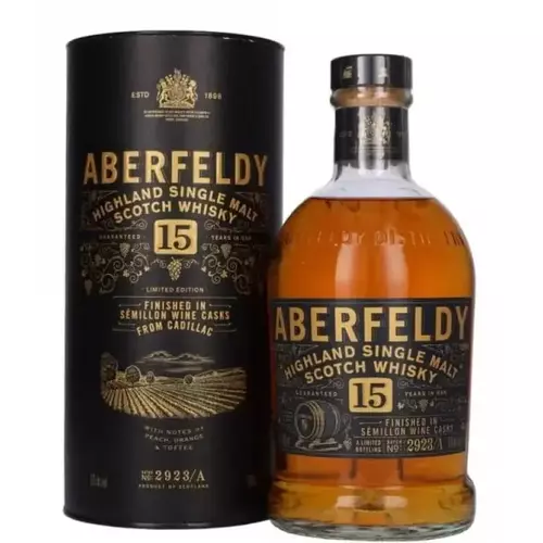 Whisky Aberfeldy 15YO Cadillac Wine Pask 0,7l