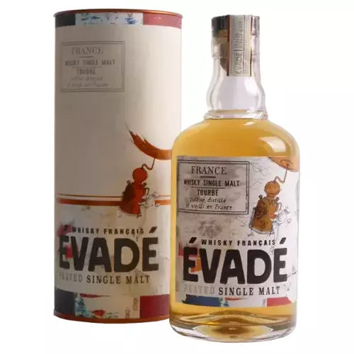 Whisky Evade Single Malt Peated 43% 0.7l