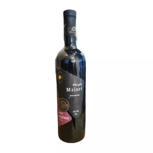 Wino Arifana Mziuri Czerwone Półwytrawne 0,75l