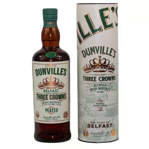 Whisky Dunville's 3Crown Peat 43.5% 0.7l