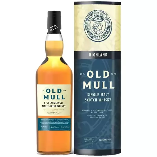 Whisky Old Mull Highland 40% 0.7l Tuba