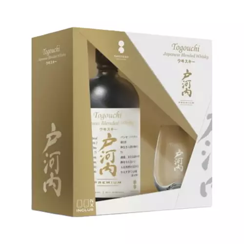 Whisky Togouchi Premium 40% 0.7l + Szkl.