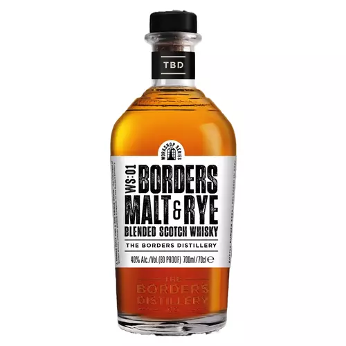 Whisky Bordiers Malt&rye 40% 0.7l