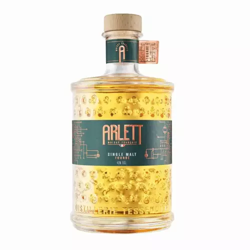Whisky Arlett Single Malt Tourbe 43% 0.7l
