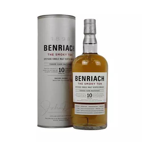 Whisky Benriach The Smoky 10Yo 0.7l 43% Tuba