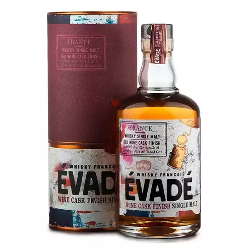 Whisky Evade Single Malt Redwine 435 0.7l