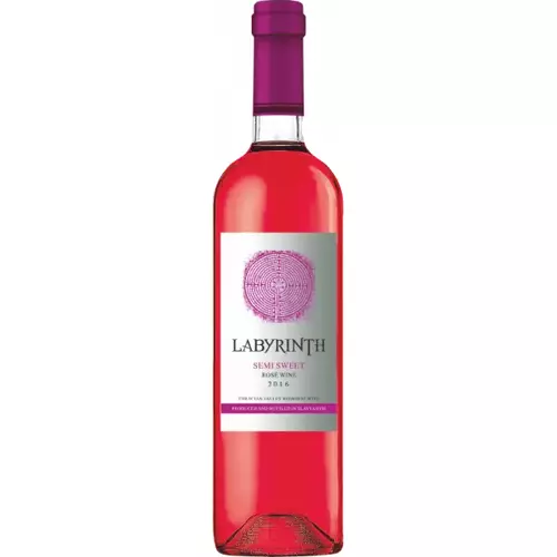 Wino Labyrinth Rose Semi Sweet 0.75